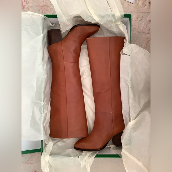 J. Crew Shoes Sadie Kneehigh Boots In Leather Poshmark